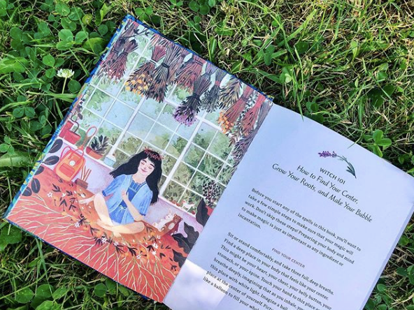 The Little Witch's Book of Spells by Ariel Kusby, illustrated by Olga Baumert, 133 pp, RL 4 Book Reviews For Kids, School Librarian, Witch Books, Story Starters, Halloween Books, Chapter Books, Board Books, Science Experiments, Book Crafts