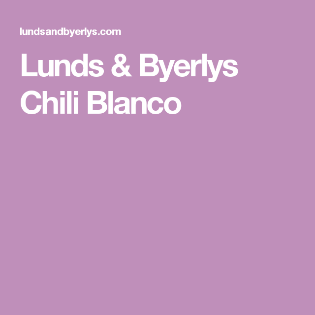 Chili Blanco Recipe Scalloped potatoes, ham, Wild rice Chili Blanco Recipe Scalloped potatoes, ham, Wild rice