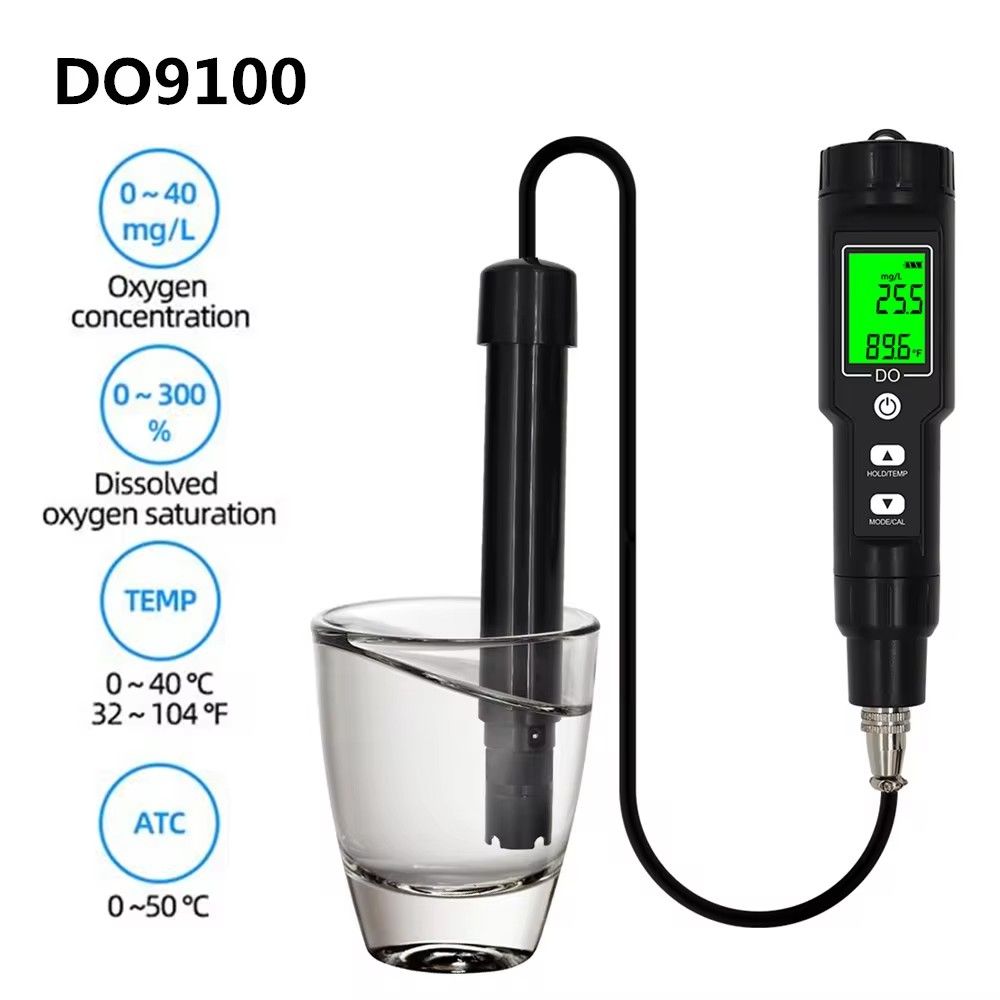 Professionelles DO9100 Messgerät für gelösten Sauerstoff, digitaler