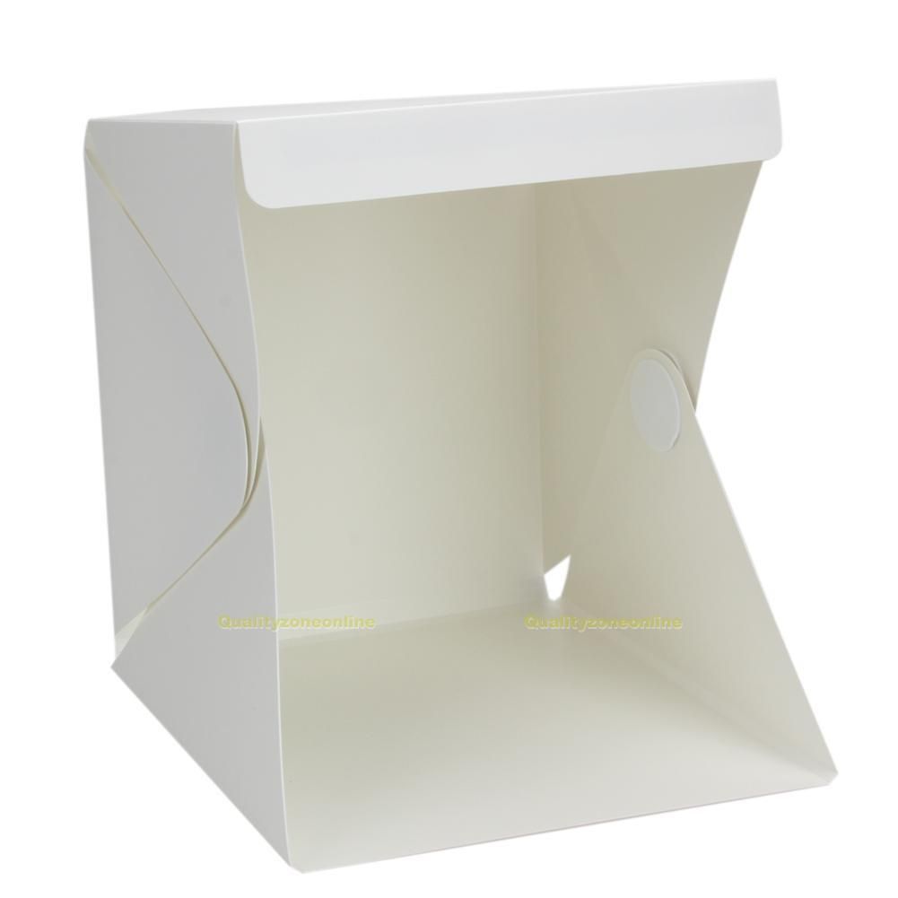Luz de habitación de estudio fotográfico de 9 /"fotografía Lighting Kit Tienda telón de fondo Cubo Mini Caja