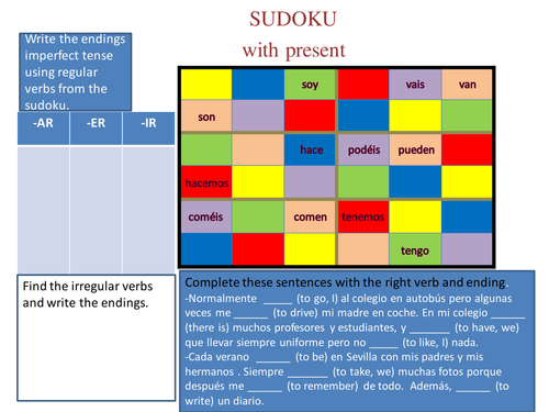 spanish writing ladder gcse by