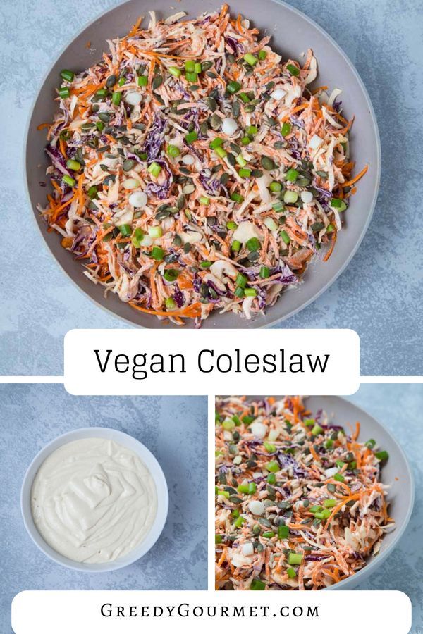 Vegan Coleslaw Vegan Coleslaw