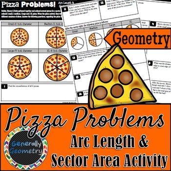 Sector Area and Arc Length Activity | Geometry | Circles | Geometry