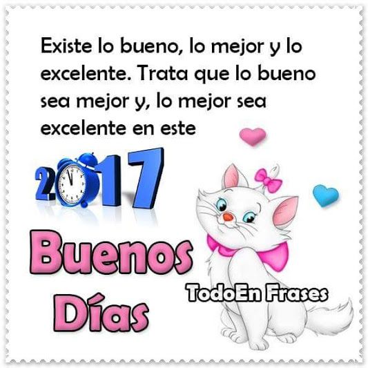 Imagenes De Buenos Dias Con Mensajes Bonitos Para El Año Nuevo 2017 Imágenes De Buenos Días Imagenes De Buenos Mensajes Bonitos