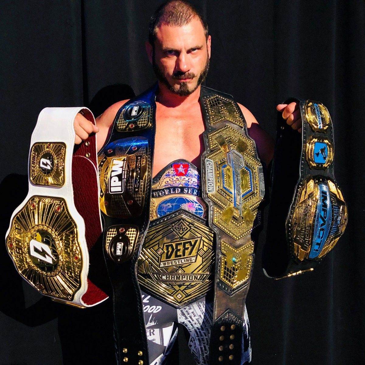 Austin Aries The Unifiled Champions | Wrestling wwe, Tna impact ...