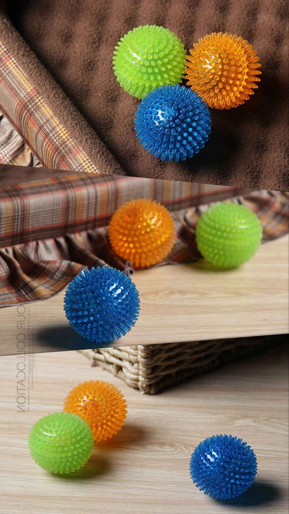 Woopet Squeaky Dog Toy Soft Rubber Chew Toy Tooth Cleaning Squeaky Dog Chew Ball Toys 2pack You Can Get Additio Dog Teeth Cleaning Dog Accessories Dog Ball