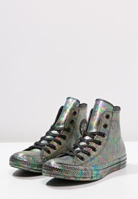 Converse CHUCK TAYLOR ALL STAR RUBBER OIL SLICK - High-top trainers ... CHUCK TAYLOR ALL STAR RUBBER OIL SLICK - High-top trainers - black - Zalando.co.uk