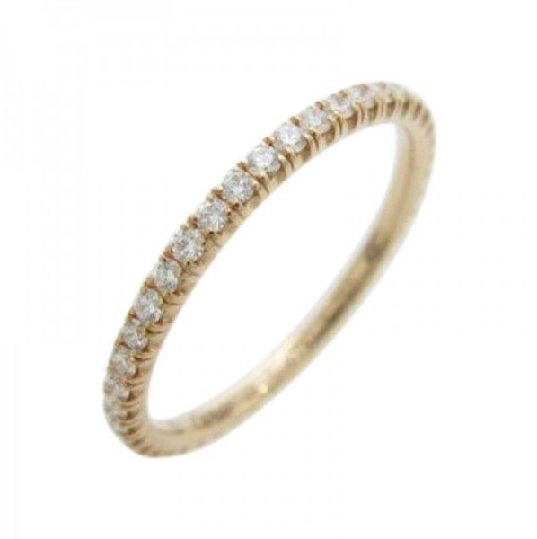 Cartier 18K Pink Gold Wedding Ring Size 4 Wedding ring sizes, Wedding