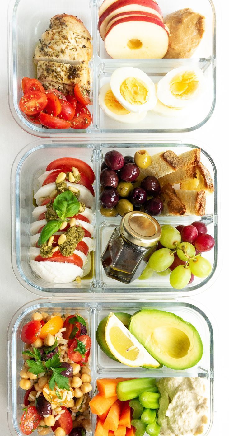 25 Newest Meal Prep Ideas for Fat Loss + Muscle Building #mealprep #mealprepidea...