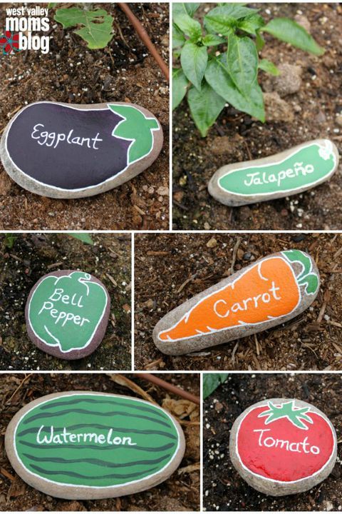 Diy River Rock, River Rock Garden, River Rocks, River Stones, Garden Crafts Diy, Diy Garden Decor, Garden Decorations, Diy Crafts, Garden Art