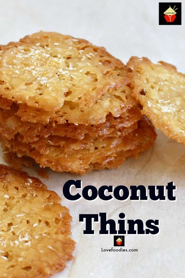 Coconut Thins Coconut Thins