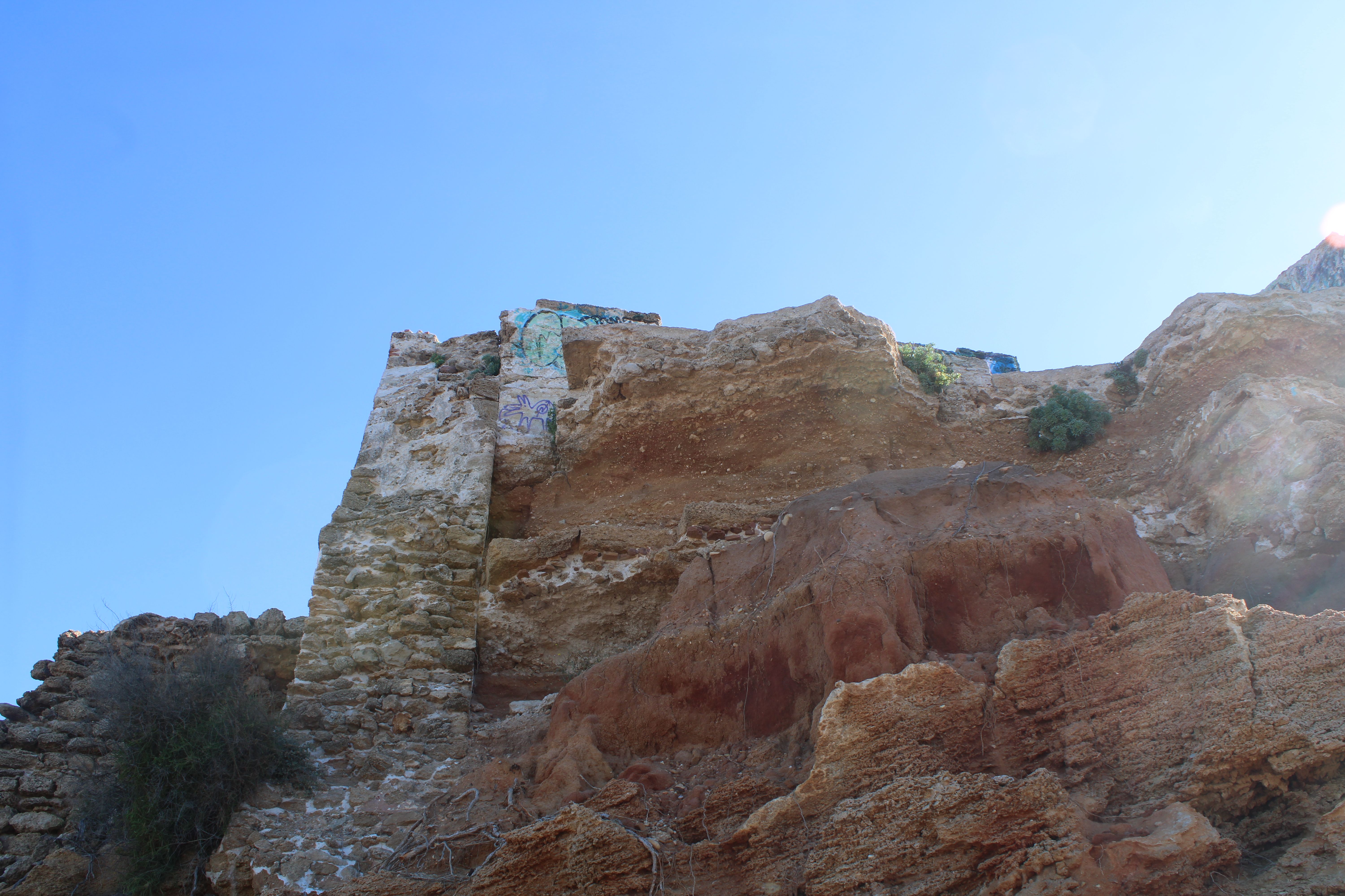 ruinas del fuerte de Santa Catalina