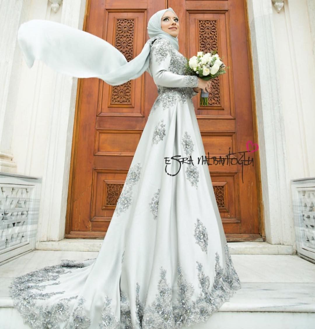 hijab engagement dresses