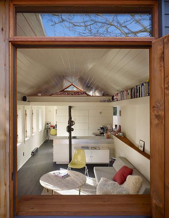 Garaje Convertido En Una Moderna Mini Vivienda Vivir En Espacios pin-on-tiny-house