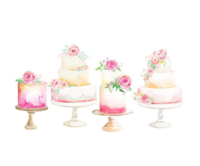 Flower Design Cake Stand Flower Design Cake Stand