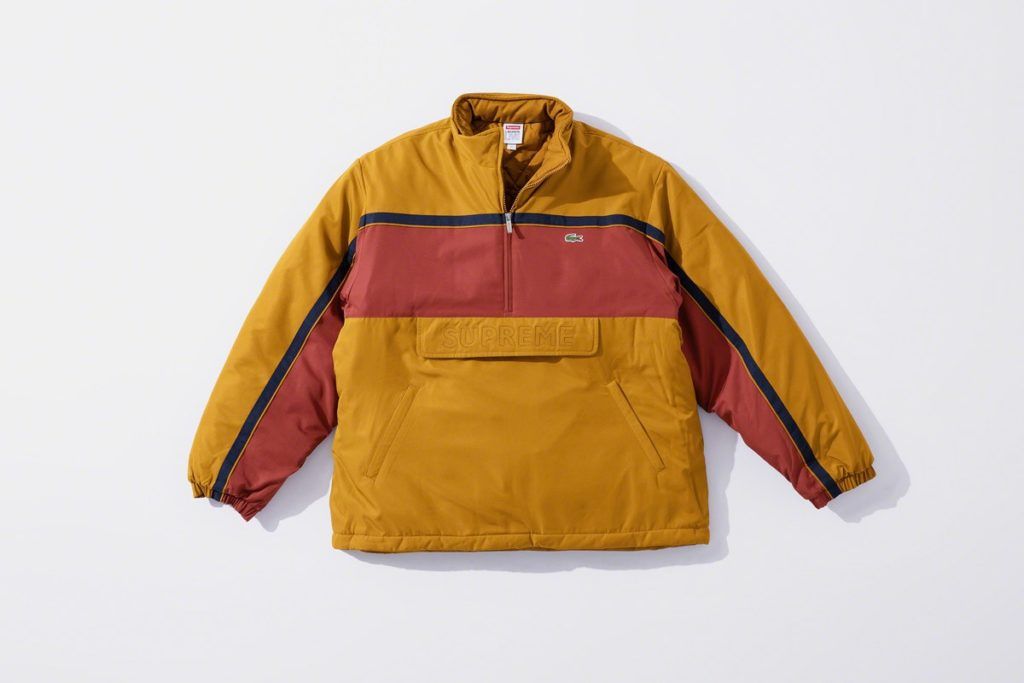 Supreme X Lacoste Fw2019 Collection Collaboration Lacoste Moda Bomber Ceket