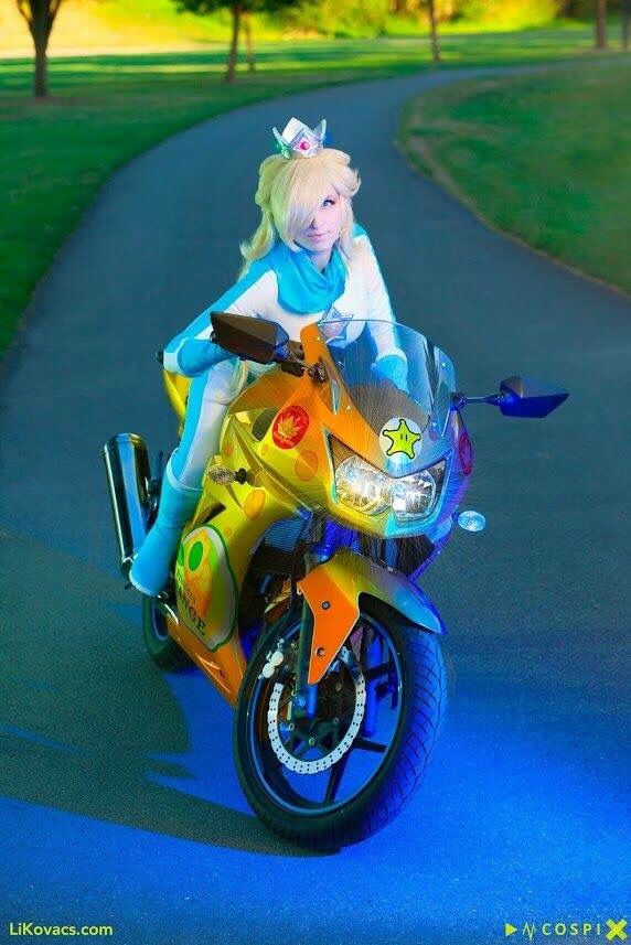 Mkwii Custom Renders Biker Rosalina And Luma By