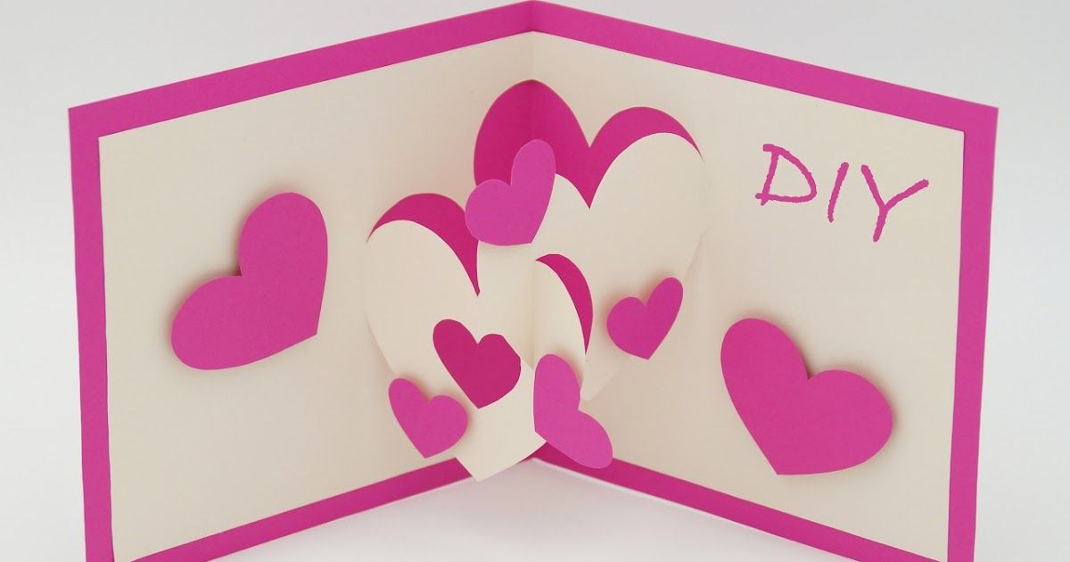 popup cards tinkering with paper making heart card