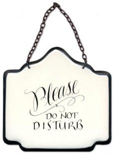 printable do not disturb sign