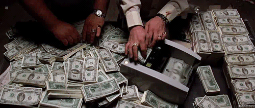 Resultado de imagen para Dinero del narcotrafico gif