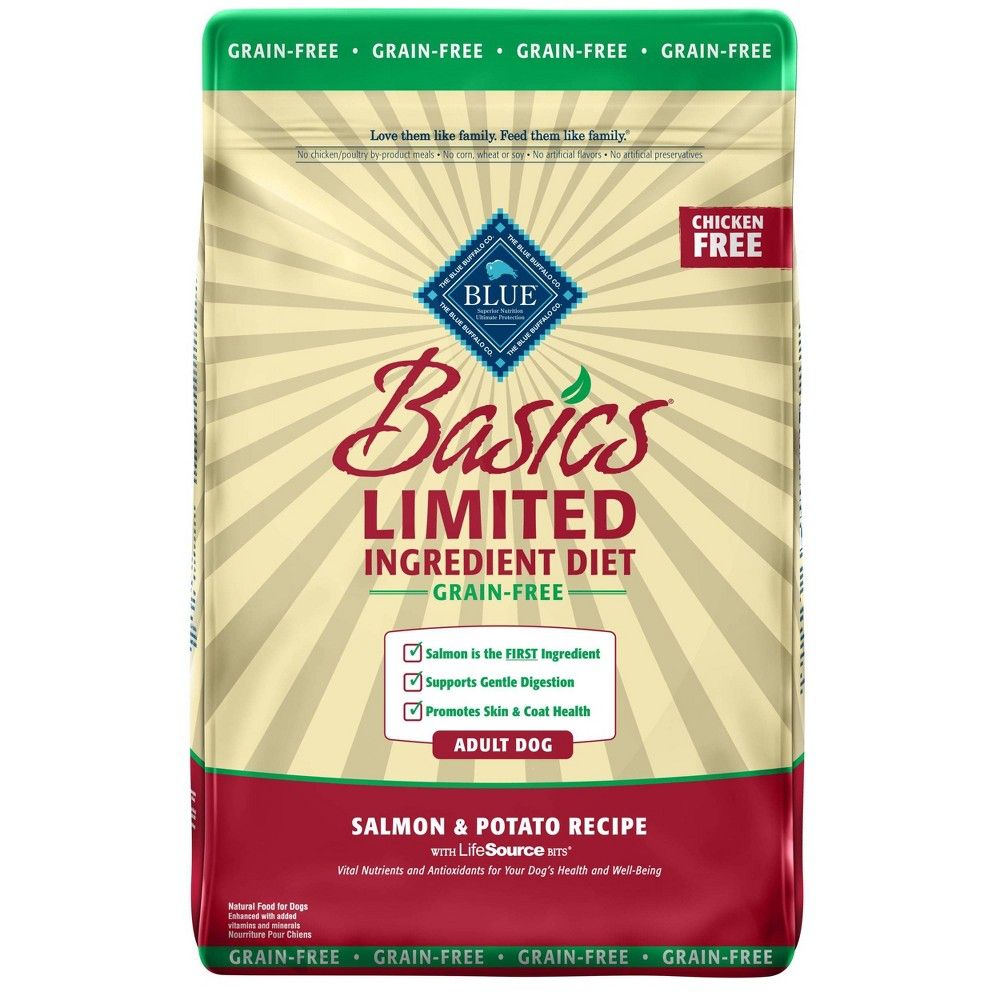 Blue Buffalo Basics Diet Grain Free Adult Salmon Dry Dog Food