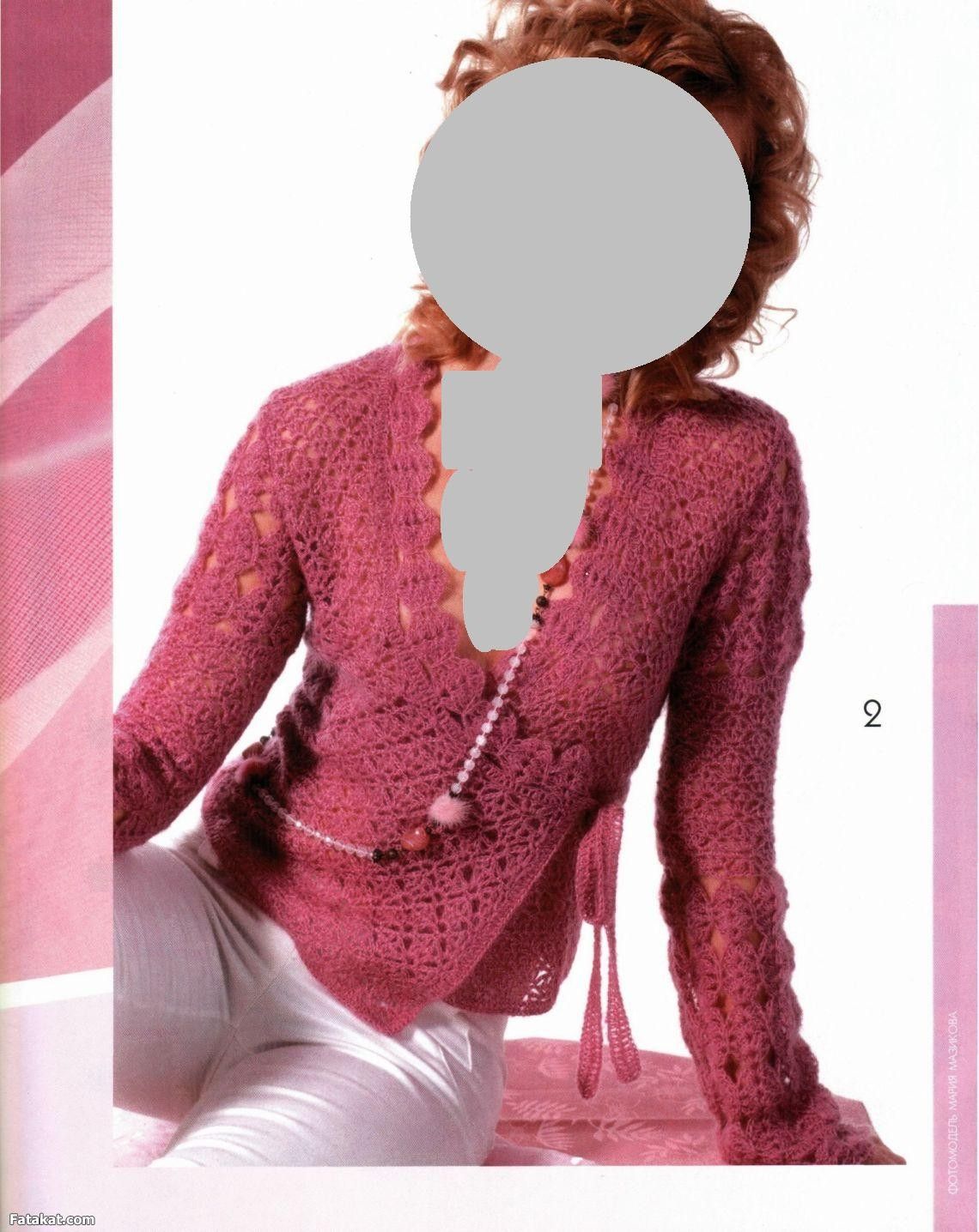 شرح بلوزة كروشيه كروازيه رقيقة Sweater Crochet Pattern Lace Sweater Pattern Crochet Clothes