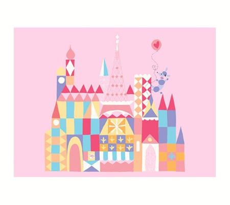 Inkist Nursery Decor Home Decor It/'s a Small World Disneyworld Disneyland Gift For Teen Wall Art Print Fantasyland Disneyland Print