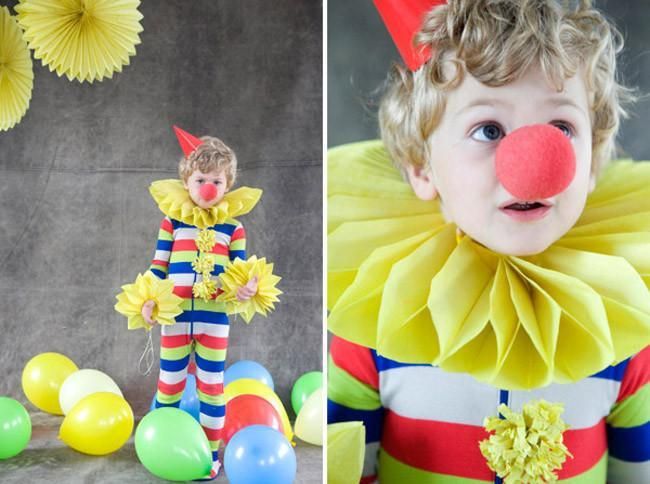 Carnaval Los Mejores Disfraces Diy Para Niños Disfraz De Payaso Casero Disfraz De Payaso Como Hacer Disfraces
