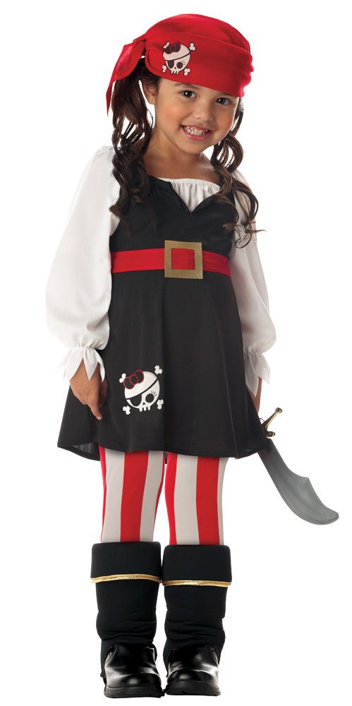 PRECIOUS LIL PIRATE Costume - CostumePub.com #diypiratecostumeforkids
