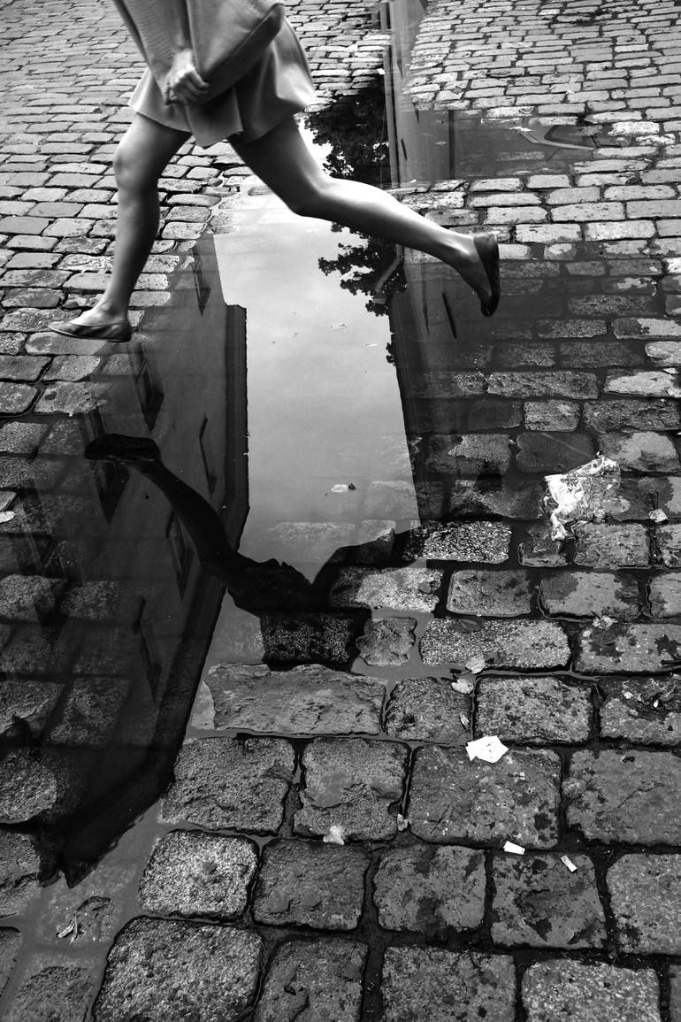 Original Art Black & White/Digital Photography, measuring: 40W x 60H x 0.1D cm, by: Bostjan Banfi (Slovenia). Styles: Fine Art. Subject: People. Keywords: Black And White, Movement, Street Photography, Reflection, Woman. This Black & White/Digital Photography is one of a kind and once sold will no longer be available to purchase. Buy art at Saatchi Art. Movement Photography, Hope Photography, Reflection Photography, Photography Classes, Urban Photography, Digital Photography, Creative Photography, Classic Photography, Street Photography