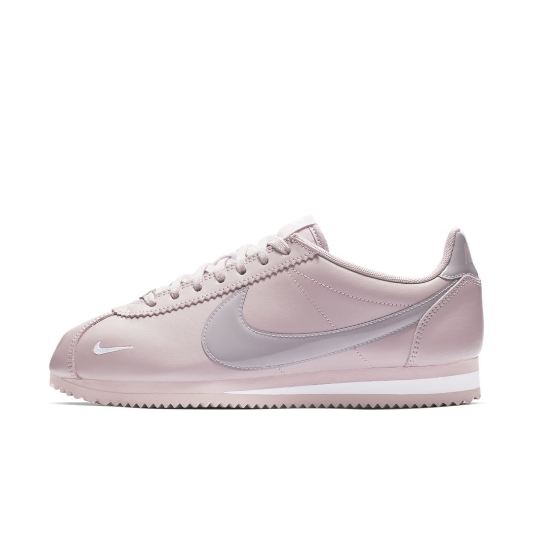 nike cortez plum chalk