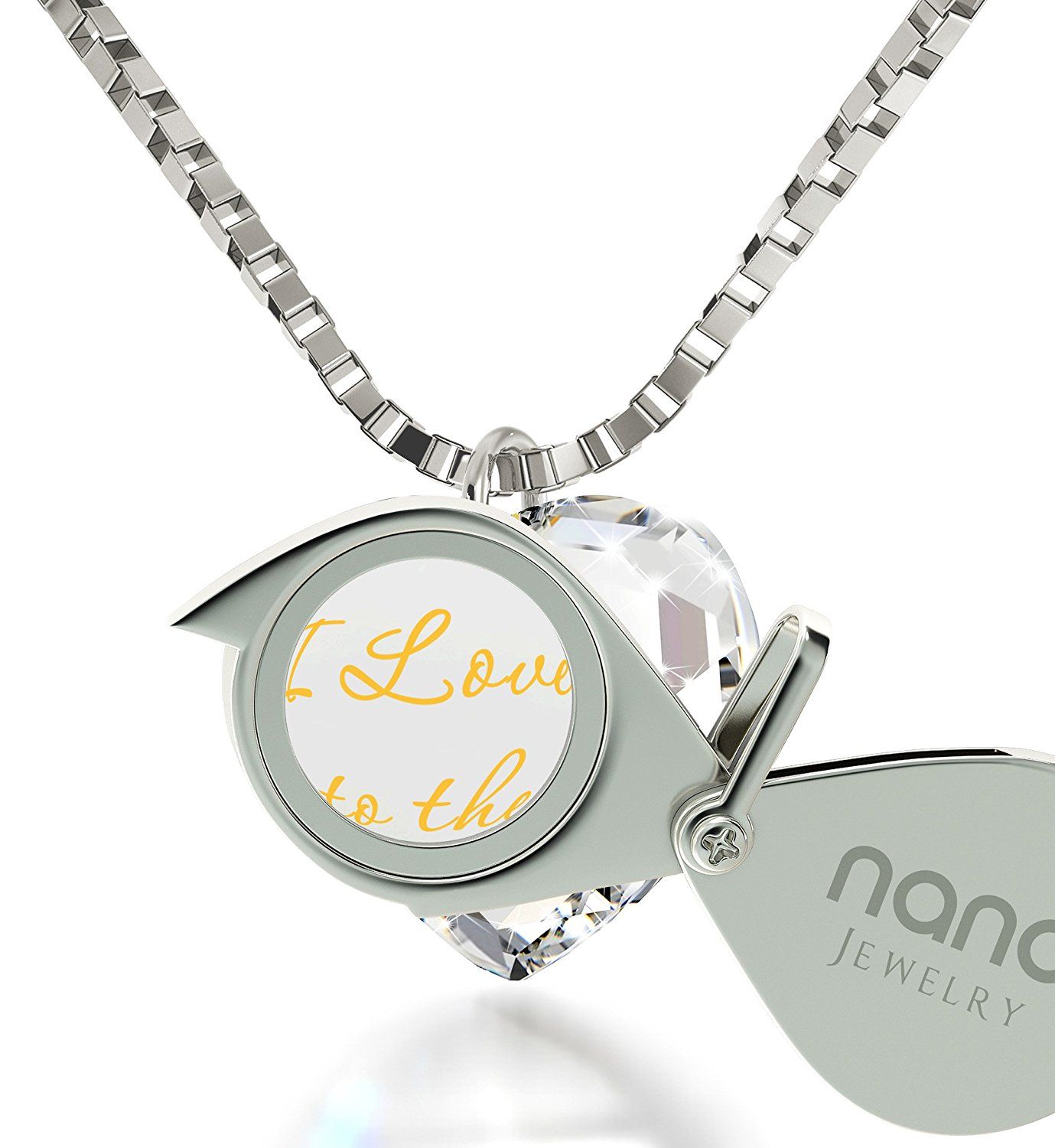 I Love You To The Moon And Back Tiny Crystal Heart Necklace 24k Gold Inscribed 18 Nanostyle Jewelry Crystal Heart Necklace Heart Necklace Crystal Heart I Love You To The Moon And Back Tiny Crystal Heart Necklace 24k Gold Inscribed 18 Nanostyle Jewelry Crystal Heart Necklace Heart Necklace Crystal Heart