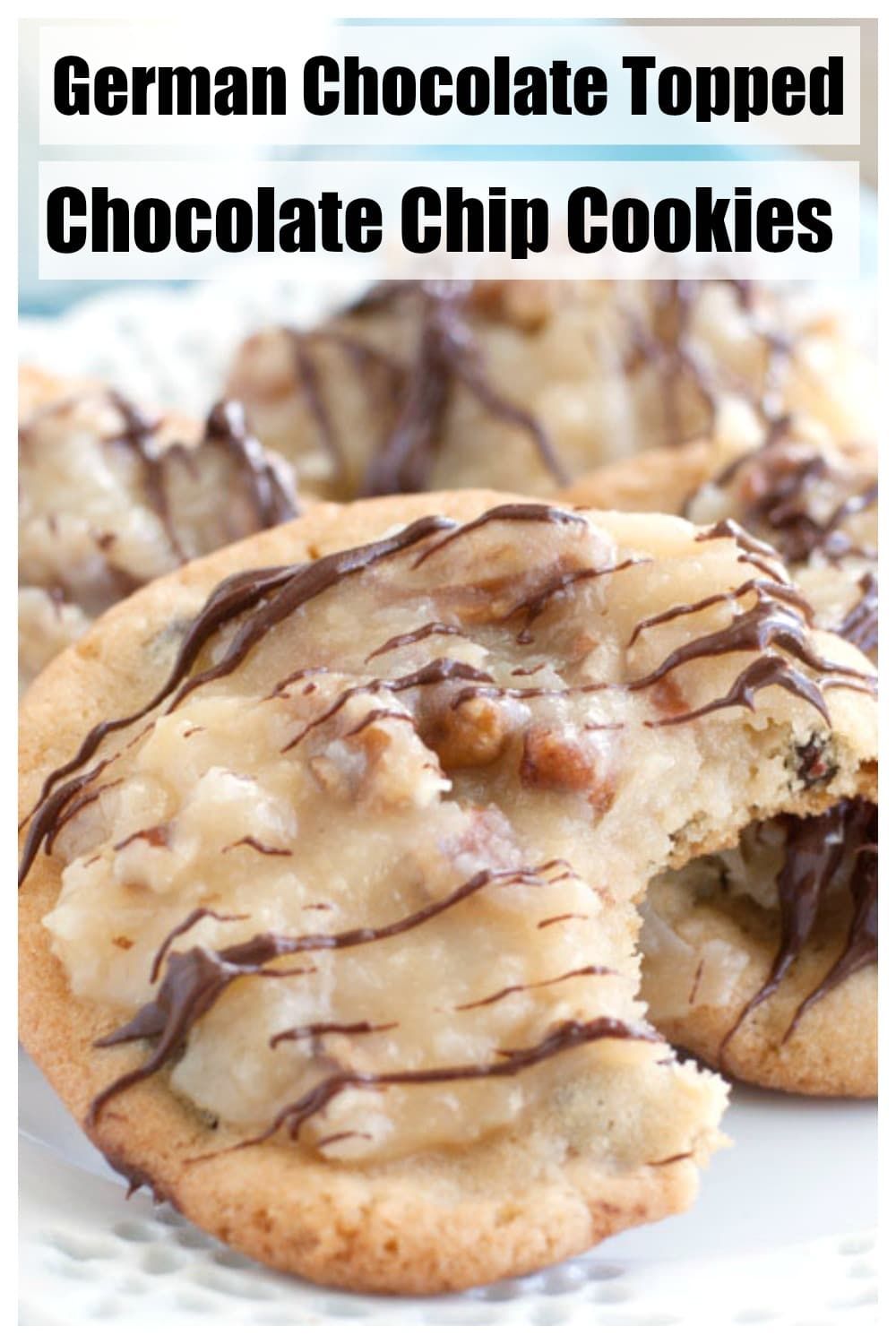 German Chocolate Chocolate Chip Cookies