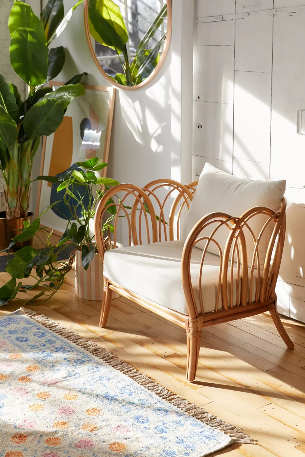 Melody Rattan Chair | Urban Outfitters Apartment Furniture, Living Room Furniture, Home Furniture, Furniture Design, Rattan Chair Living Room, Rattan Chairs, Furniture Stores, Furniture Ideas, Barbie Furniture