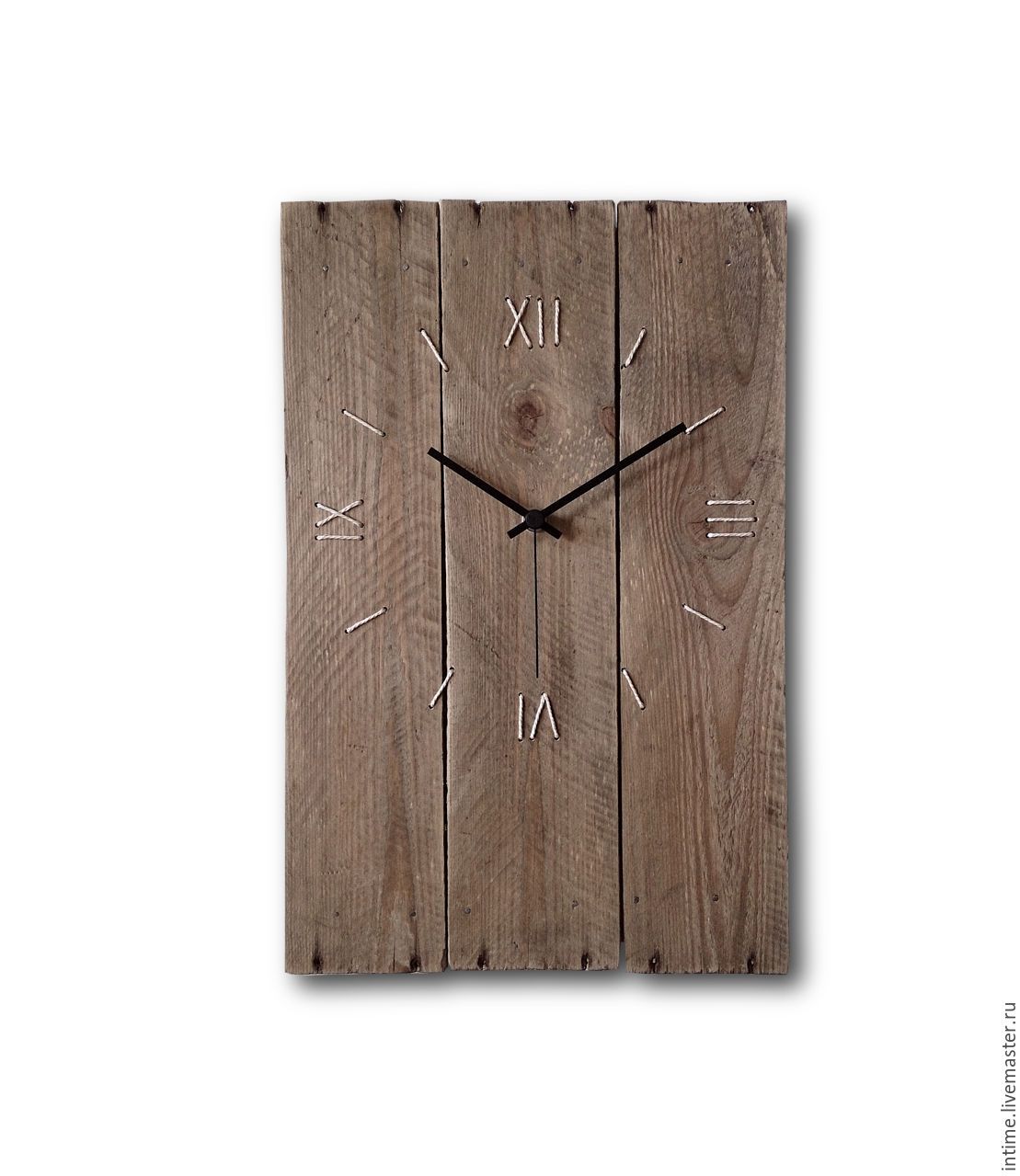 Custom 12” Hand-Assembled Vinyl Wall Clock