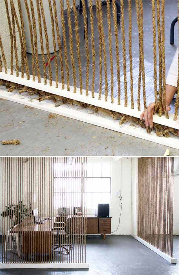24 fantastische DIY Raumteiler, um Ihren Raum neu zu definieren #definieren #fan...