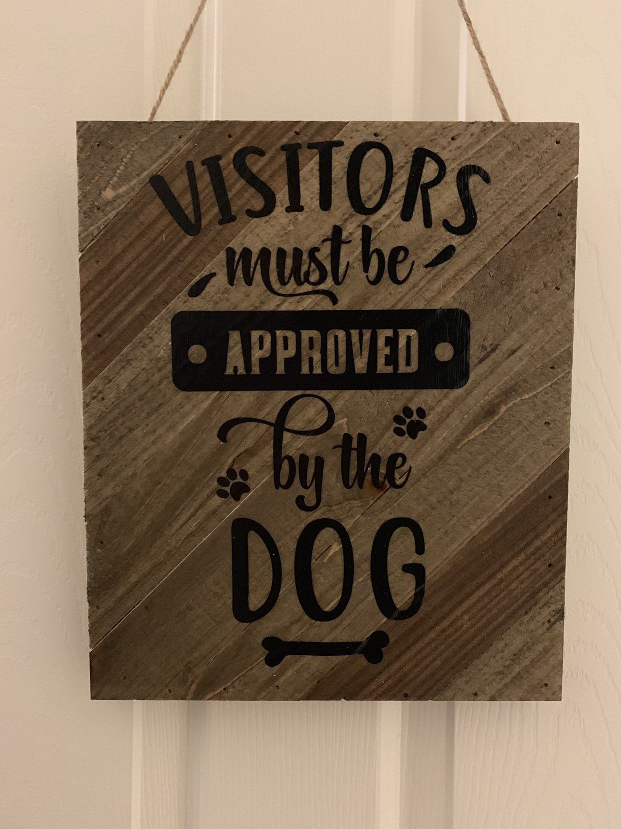 Dog Wall Decor Sign ~ Home Decor ~ Wall Art  Home decor wall art, Wall signs, Wall decor