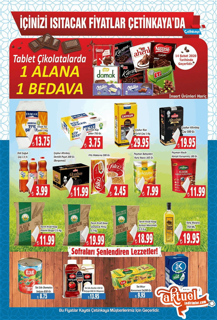 Cetinkaya 4 Subat 16 Subat 2020 Aktuel Indirimler Katalogu Yayimlandi Cetinkaya Market Indir Subat Istanbul 5 Subat