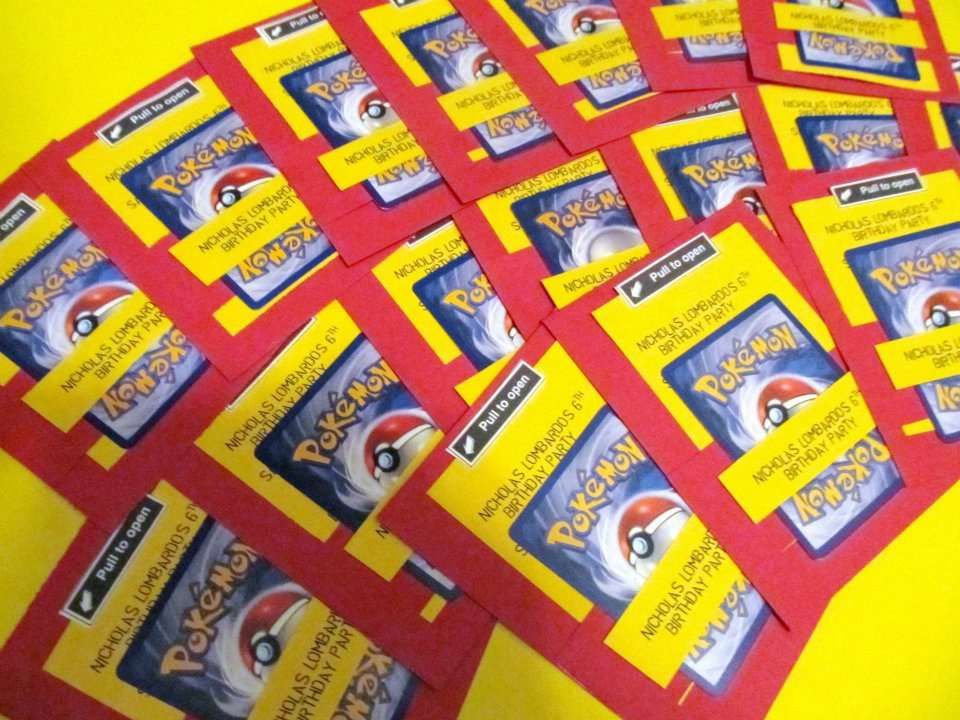 pokemon party printables