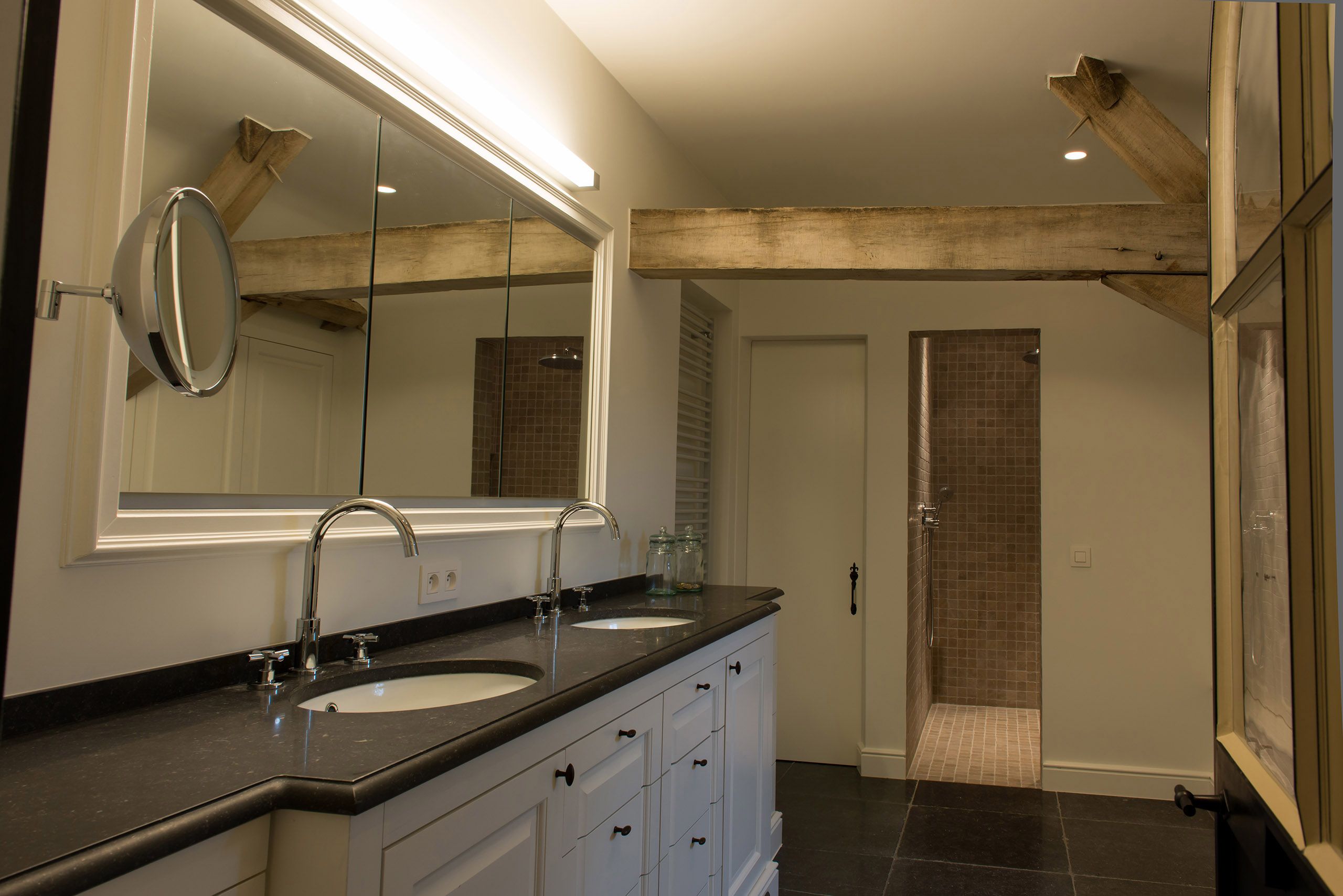 Bathroom Landelijke Badkamer Veneto Cottage Stijl Badkamer Met