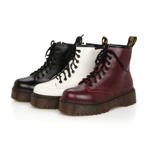 Coturno Dr Martens Inspired Plataforma | Botas, Dr. martens, Sapatos para mulheres