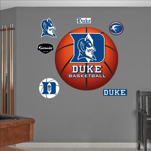 ncaa duke blue devils basketball logo wall graphic what is a