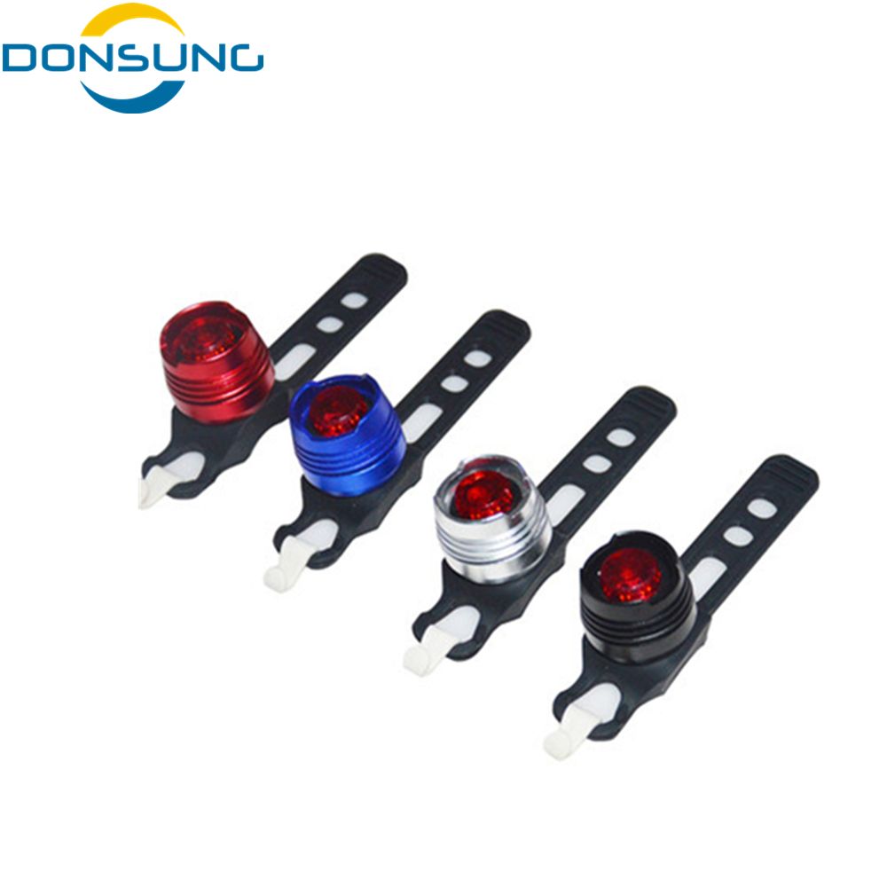 LED Bike Bicycle Cycling Front Rear Tail Helmet Safety Flash Light Warning Lamp
