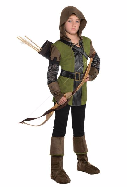 Ladies Robin Hood Costume Adults Archer Fancy Dress Book Day Week Outfit