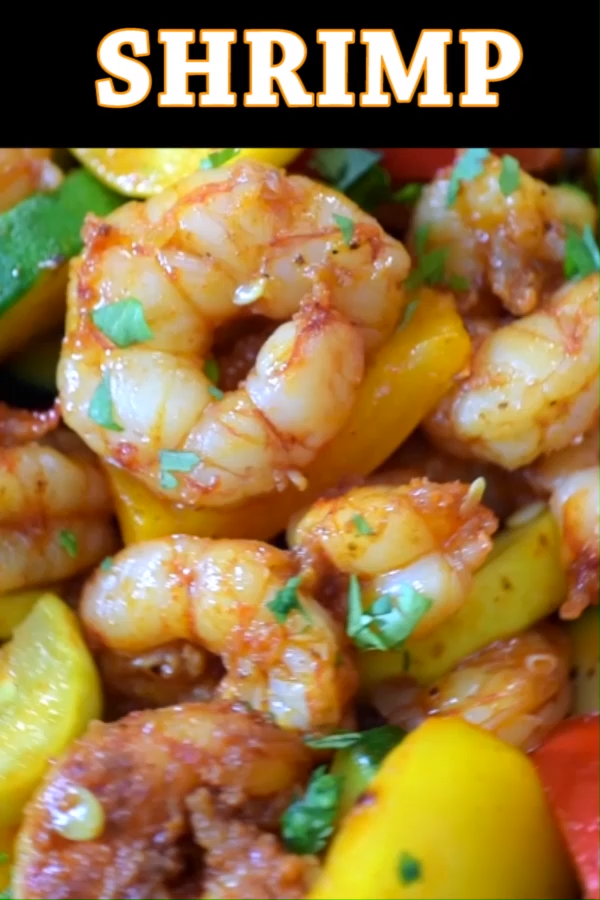 EASY SHRIMP AND VEGETABLE SKILLET EASY SHRIMP AND VEGETABLE SKILLET