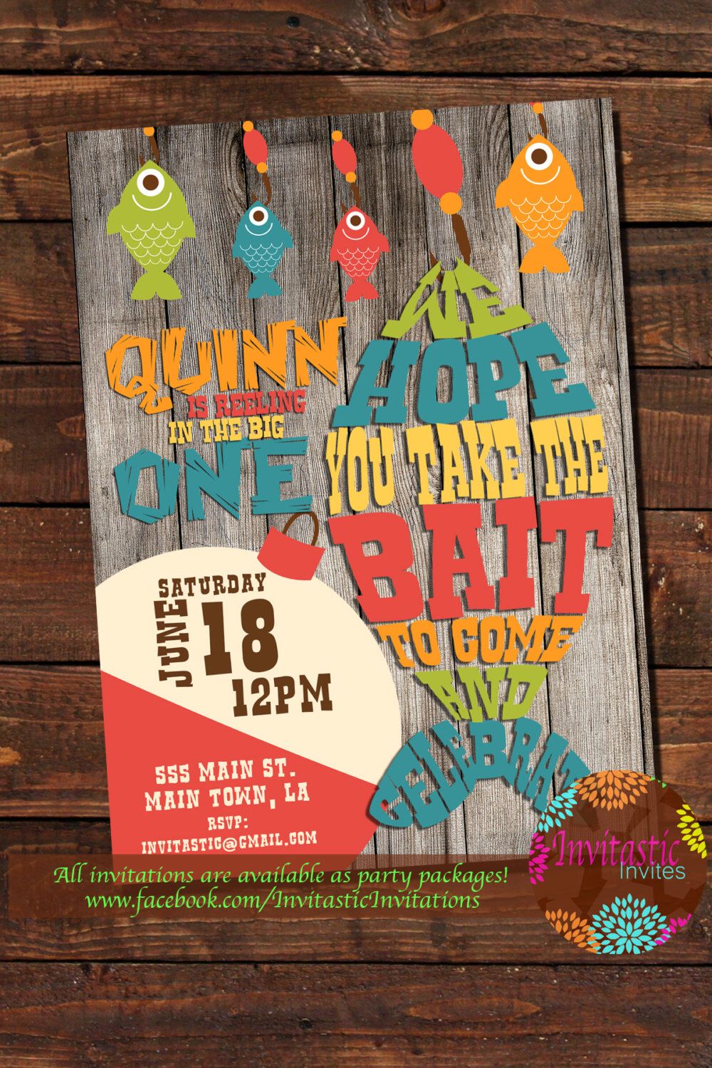 fishing birthday party invitation fish camping fishing printable 1st birthday cards