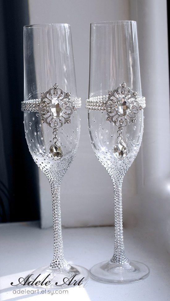Decoration Flute Champagne Mariage