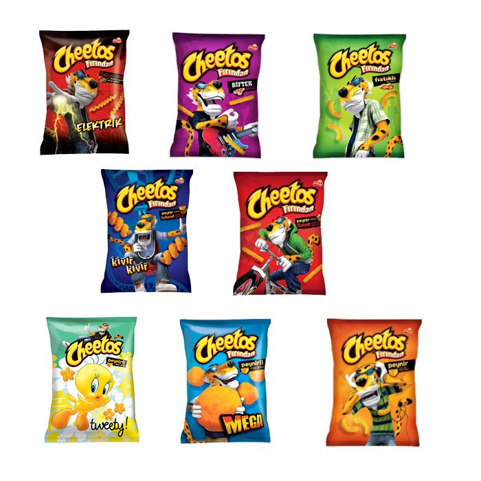 buyuklu kucuklu tum cheetoslar tarih