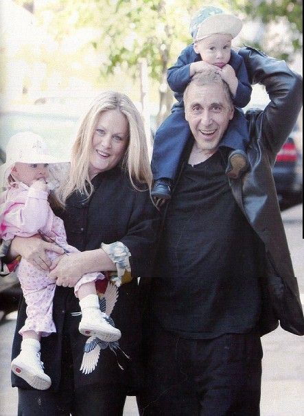 Beverly D’angelo & Al Pacino with their twins Anton James & Olivia Rose