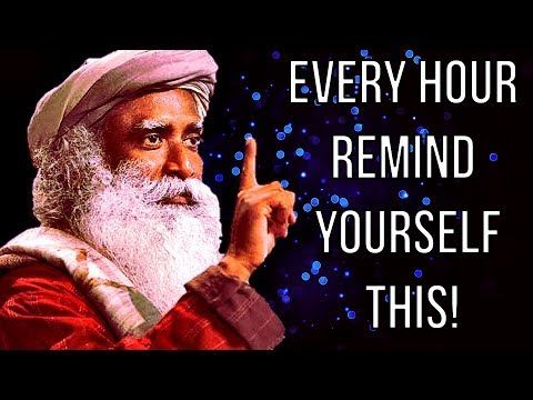 Sadhguru - Just do this before you go to bed ! Sadhguru - Just do this before you go to bed !